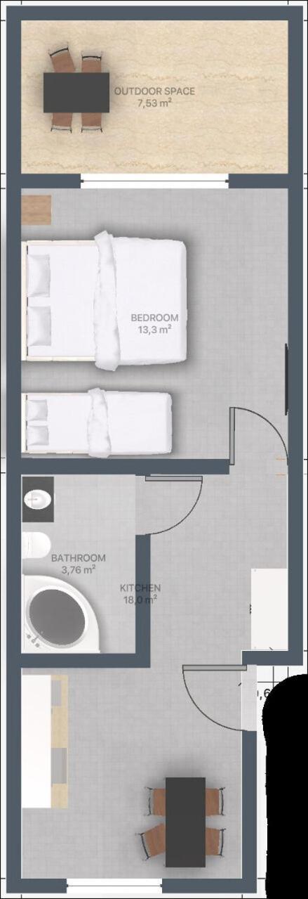 Apartments Gogi Живогошче Экстерьер фото